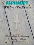 Alphabet Letter T - ITH Snap Tab