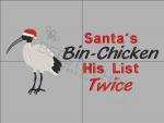 Bin-Chicken Christmas FREEBIE
