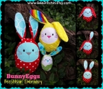 Bunny Eggs Softie - 4x4 5x7 6x10