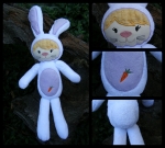 Cozy Kidz - Bunny Girl - Semi ITH 5x7