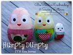 Humpty Dumpty Softie ITH - 4x4 5x7 6x10 7x10 8x12
