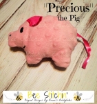 Precious Pig 5x7 Softie