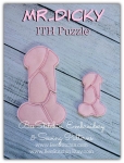 Mr Dicky Puzzle - ITH Designs - 4x4 5x7 6x10