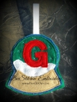 4x4 ITH "G" SnowGlobe Ornament