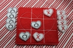 Heart Valentine Tic Tac Toe 4x4